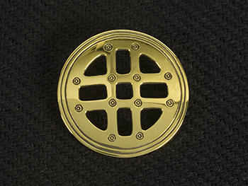 Plokštinė kiauraraštė segė iš Graužų, IXa.